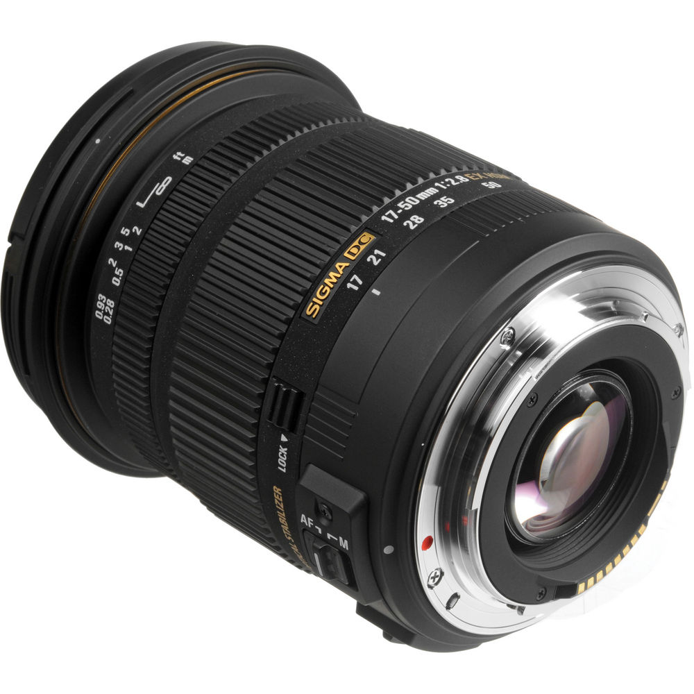 SIGMA 17-50mm F2.8 EX DC OS CANON EFマウント レンタル] SIGMA 17-50mm F2.8 EX DC OS HSM 標準ズームレンズ