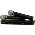 Shure BLX288/PG58 Sistema de microfone com cápsulas PG58 (J10: 584 a 608 MHz)