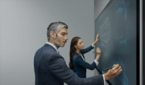 Tela Interativa Nexthea  Aplicações Corporativas