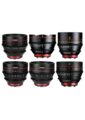 Canon Kit de Lentes EF Cinema Prime (14, 24, 35, 50, 85, 135mm)