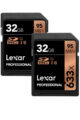 Cartão De Memória Profissional Lexar 32GB UHS-I SDXC